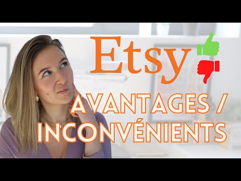 Les avantages et inconvénients de vendre sur Etsy (comment ça marche)