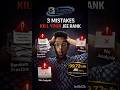 "THESE  3 MISTAKES SECRETLY KILLING YOUR JEE NEET RANK"