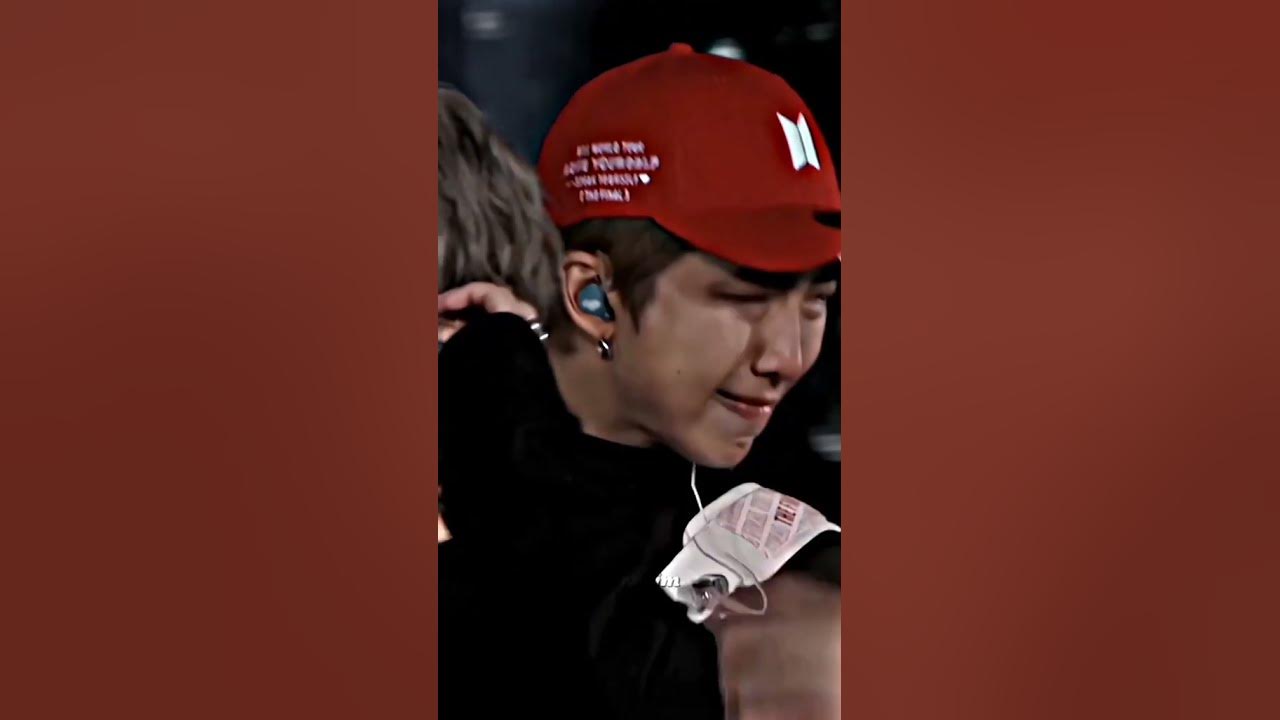 Namjoon crying so hard | RM | Namjoon | Emotional | short | bts | concert | leader