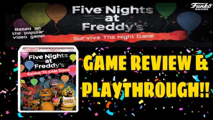 Funko Five Nights at Freddy's - Survive 'Til 6AM Game