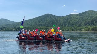 картинка: Открытие SUP сезона. Сплав по Енисею Майна - Саяногорск. Душевный сплав в Хакасии.