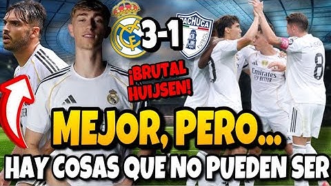 🚨🚨 ¡VICTORIA DEL REAL MADRID POR 3-1 A PACHUCA... CON UNO MENOS CASI TODO EL PARTIDO!