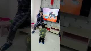 Tom and Jerry Funny Dad Version #shorts #tomandjerry #cartoon #baby