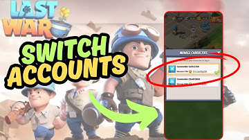 How to Create 2nd Account in Last War Survival | Log Out and Switch Accounts