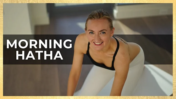 10 Min Beginner Morning Hatha Yoga | YOGA FOR HIPS...