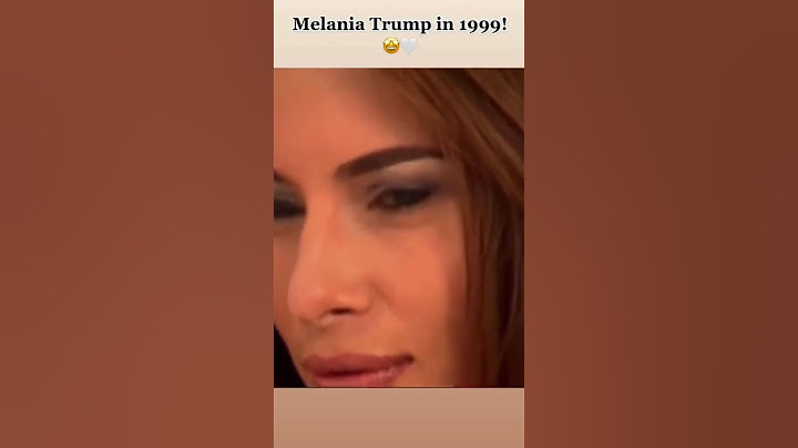 🟢MELANIA TRUMP IN 1999  - FIRST LADY MELANIA TRUMP YOUNG #melaniatrump #shorts