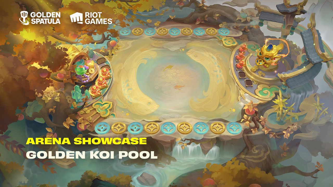 Golden Koi Pool Arena – Arena Showcase | Preview in Game