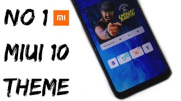 Best Miui 10 Theme Of The Week | 72th Episode | Coolest Lockscreen