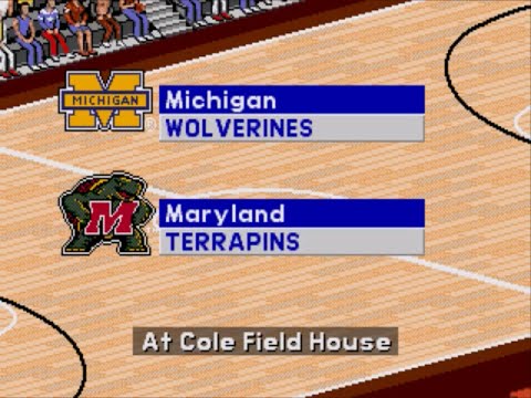 Coach K College Basketball | 1995 | 1st Round | Michigan vs Maryland | SGCTS