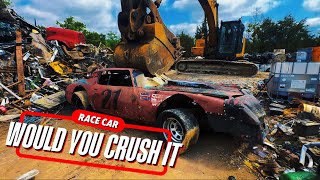 Would You Crush This Race Car
