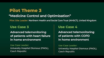 SHAPES | Pilot Theme 3: Use Cases 3 & 4