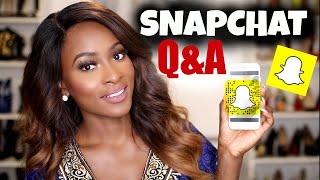 SNAPCHAT Q&A #1- MY SUMMER FLING, HOW MUCH I MAKE, MARRIAGE, 10 YEAR GOALS & MORE!!