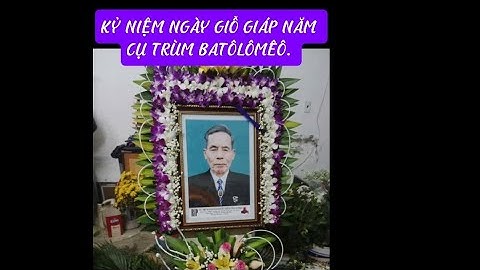 THÁNH LỄ CẦU NGUYỆN CHO LINH HỒN CỤ TRÙM BATÔLÔMÊÔ GIÁO HỌ VÁT CẤP.