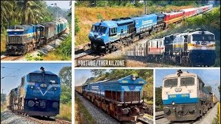 High Speed PERFECT Crossing TRAINS | PART - 15 | Diesel Trains and Electric Trains | Indian Railways