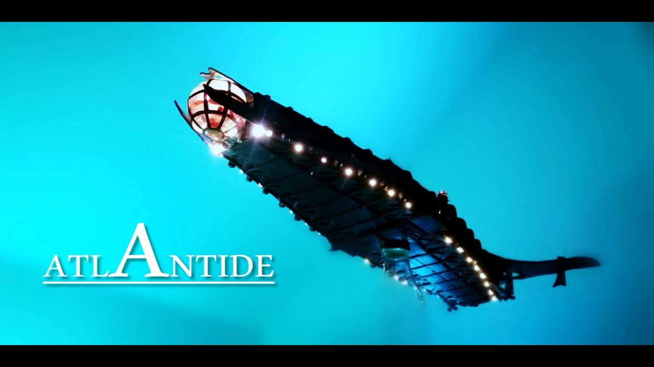 Model Ulysses submarine (from Atlantis : the lost empire) - YouTube