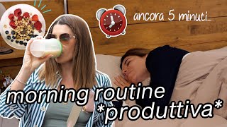 MORNING ROUTINE PRODUTTIVA AUTUNNO 2023!🍁*video rilassante*