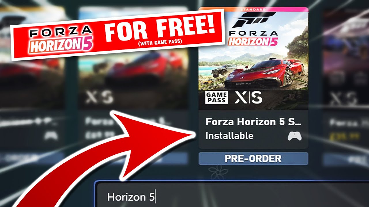 Forza Horizon available to download for free on Xbox