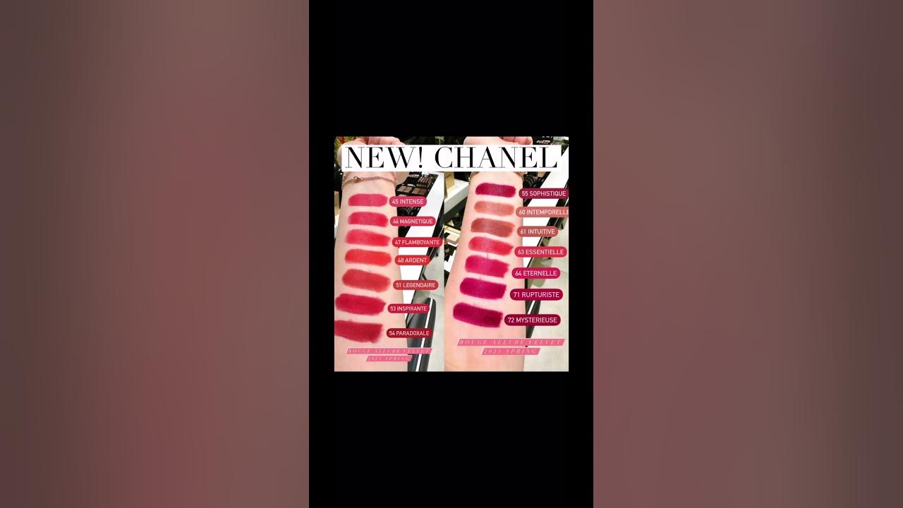 Chanel Rouge Allure Velvet Lipstick - Spring 2023 Lipstick