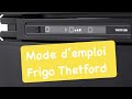 Mode demploi rfrigrateur thetford trimixte