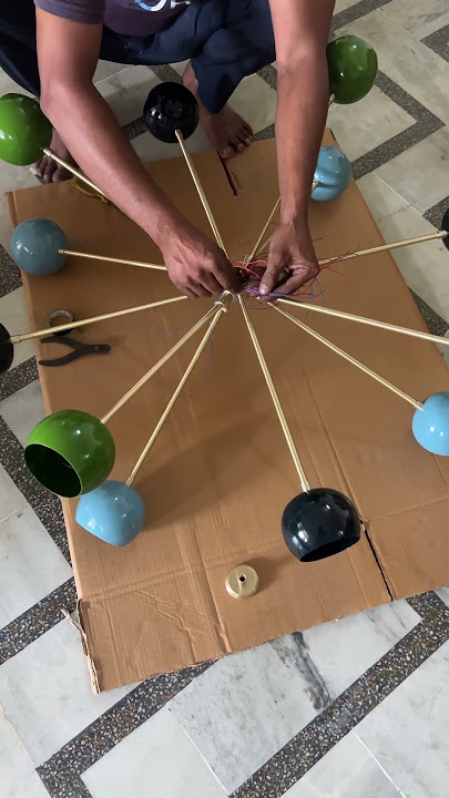Installation video of chandelier #cover #music