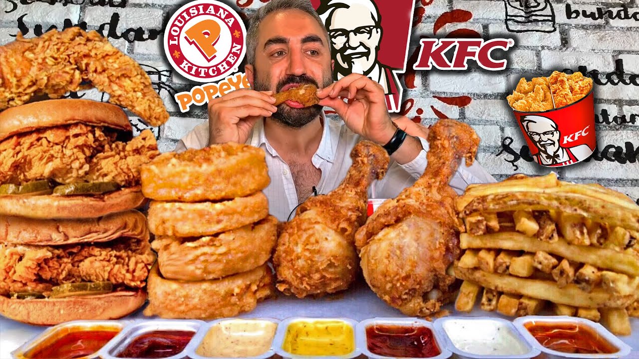 KFC TAVUĞU & POPEYES TAVUĞU | KIYASLAMA VİDEOLARI
