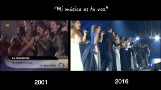 Miniatura de ""Mi música es tu voz" - Operación Triunfo (2001 - 2016)"