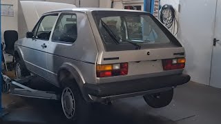 VOLKSWAGEN VW GOLF 1 GTI PIRELLI OLDTIMER GARAGE