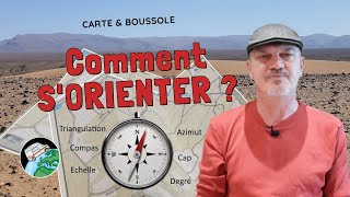 TUTO : Comment sorienter sans GPS  Comment utiliser une boussole  Comment lire une carte 