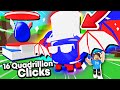 Spending 16 QUADRILLION Clicks With MAX LUCK BOOST In Clicking Legends (Roblox)