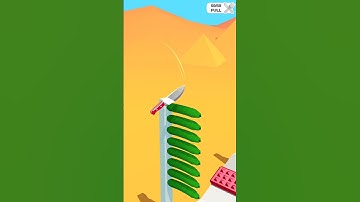 Slice It All Gameplay! Satisfying ASMR slicing game Level 481 #sliceltall #short