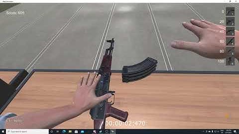 Speed Loading An AK-47 (Hand Simulator)