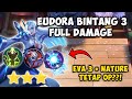EUDORA HYPER BINTANG 3 FULL DAMAGE + ATK SPEED EVA 3!! MAGIC CHESS COMBO PUSH 2022!!