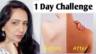 1 Day Challenge - Dark Skin Gone Dark? Dark Skin & Remove Sun Tan Naturally Remedy at Home