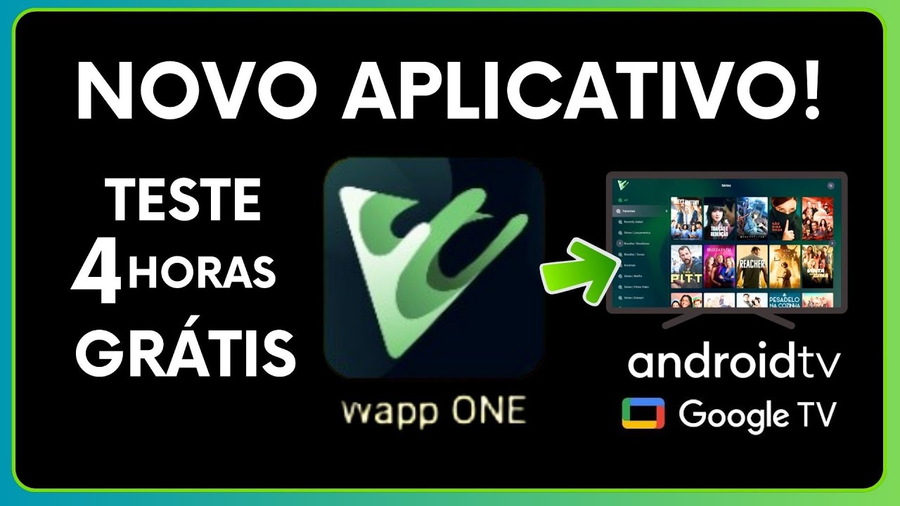 WAPP ONE NOVO APLICATIVO PARA ANDROID TV - YouTube