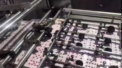 PK54-55 Automatic Playing Cards Slitting And Collating Machine