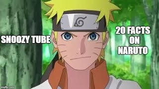 20 FACTS ON NARUTO