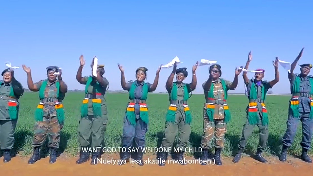 Zambia Defence security Choir Mukasungane