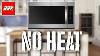 Whirlpool Microwave Turns On But Won't Heat and Loud Noise - How to Replace Magnetron and Diode