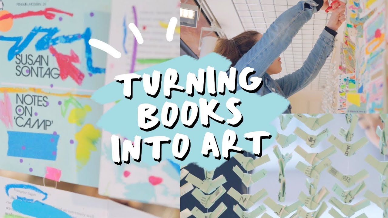 Can you turn books into art? ️ YouTube
