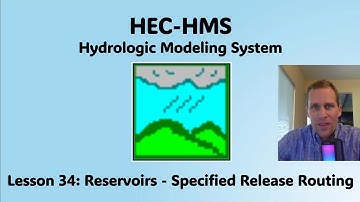 HEC HMS Lesson 34 - Reservoirs - Specified Release Routing