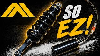 Easiest Softail Suspension Install EVER! - Nowaskey Monoshock.