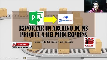 EXPORTAR ARCHIVO DE MS PROJECT A DELPHIN EXPRESS