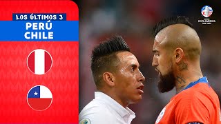 LOS ÚLTIMOS TRES PARTIDOS PERÚ-CHILE EN LA CONMEBOL COPA AMÉRICA™