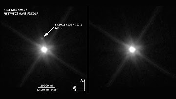Dwarf planet Makemake has a moon