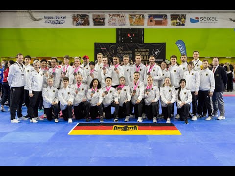 German Taekwondo Nationalteam Poomsae European Championship 2021 Seixal/Portugal