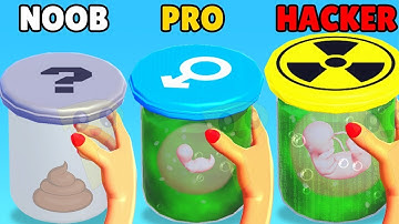 NOOB Vs PRO Vs HACKER - clone Rush #clone #rush #games #mrgames