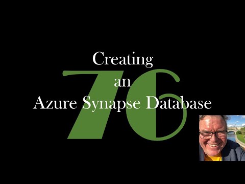 Creating an Azure Synapse database [GCast 76]