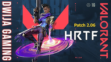 NEW UPDATE PATCH 2.06 - HRTF Head Related Transfer Function Demo   VALORANT