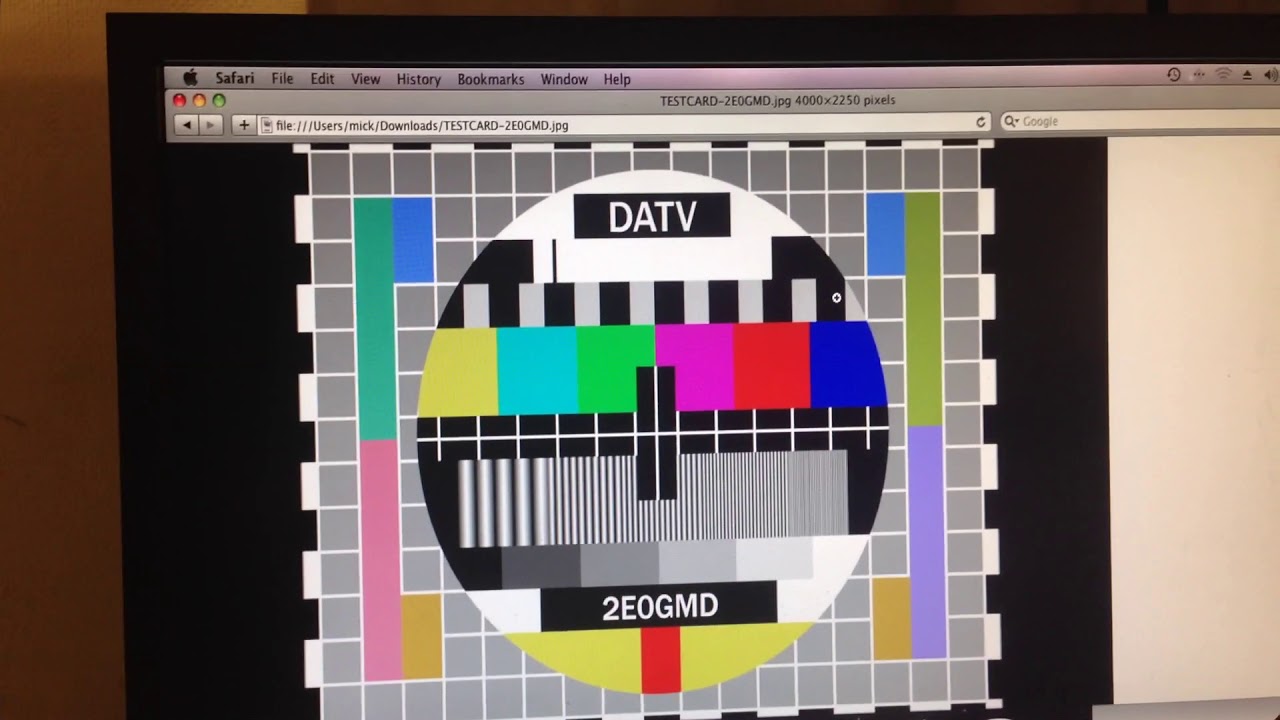My test card YouTube