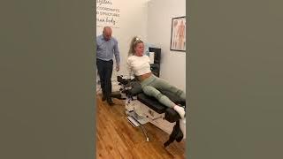 Miss Jessa Rhodes gets a Chiropractic Adjustment!